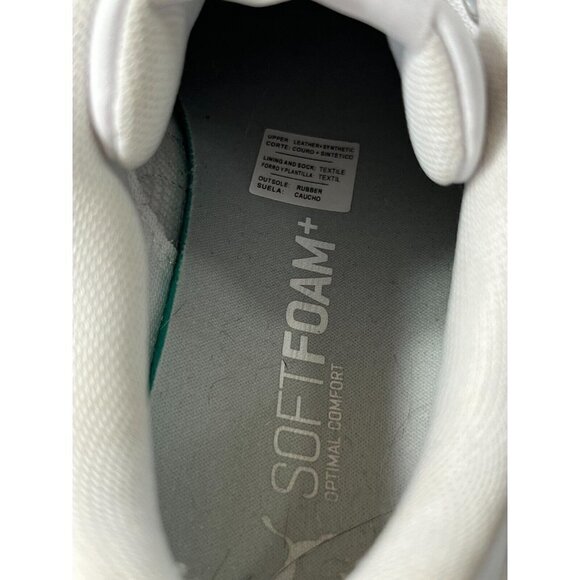 PUMA Smash Platform V2 Triple White Women's Sneakers Size 8 - Picture 11 of 16